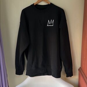 Converse XL Jean Michel Basquiat Art Graphic-Mens crew neck